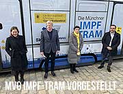 Neue Impf-Tram für München vorgestellt (©Foto. Martin Schmitz)